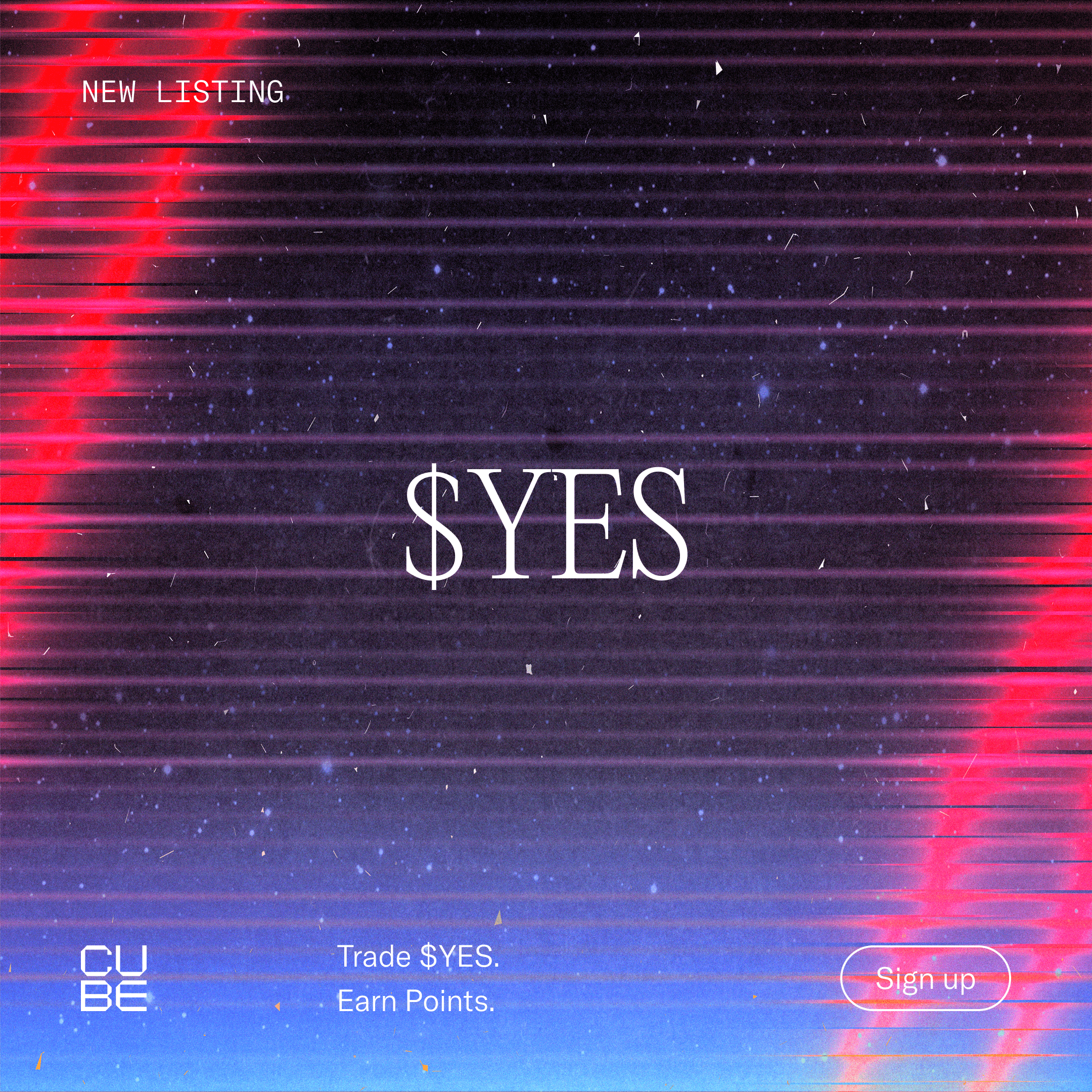 Cube x YES Rewards Campaign Cube x YES Rewards Campaign