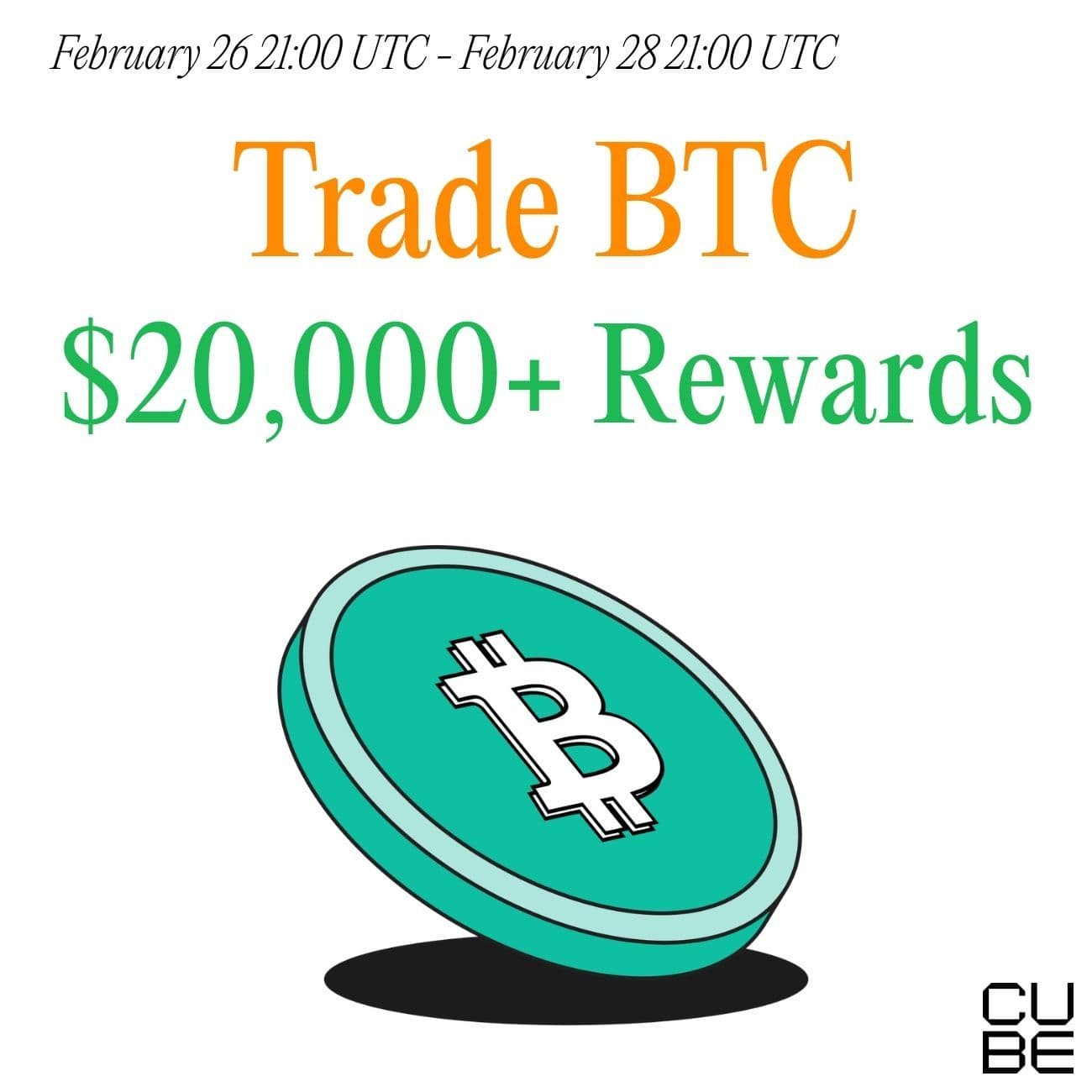 $20,000 Rewards: Trade BTC $20,000 Rewards: Trade BTC