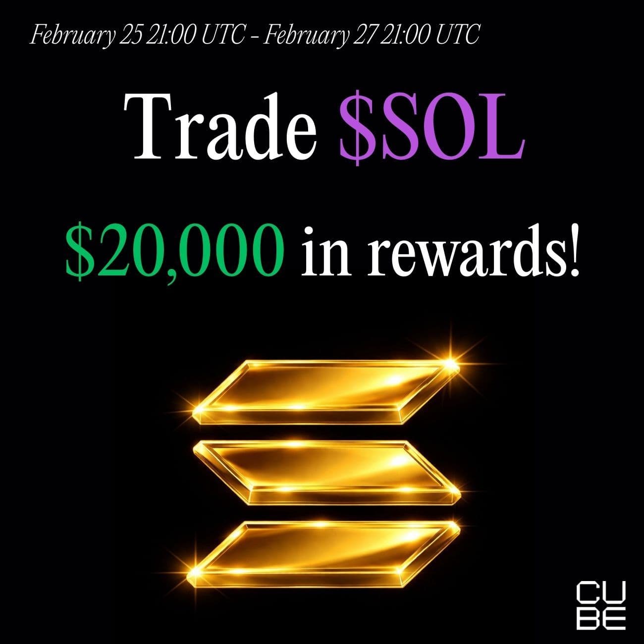 $20,000 Rewards: Trade SOL $20,000 Rewards: Trade SOL