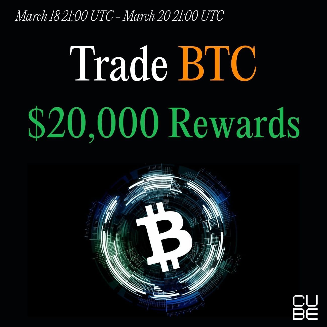 $20,000 Rewards: Trade BTC $20,000 Rewards: Trade BTC