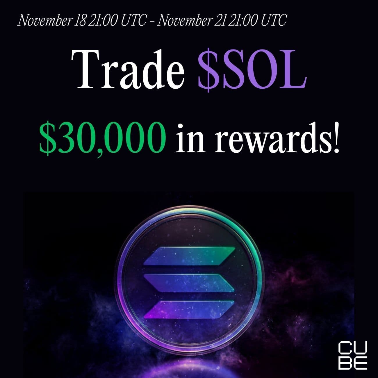 $30,000 Rewards: Trade SOL $30,000 Rewards: Trade SOL